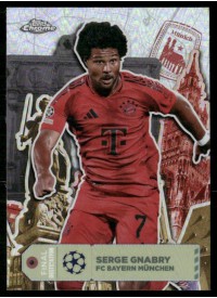 Serge Gnabry, Kartička, Topps Chrome UEFA Club Competitions 2024-2025