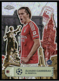 Álvaro Carreras, Kartička, Topps Chrome UEFA Club Competitions 2024-2025