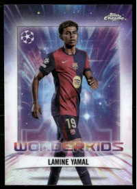 Lamine Yamal, Kartička, Topps Chrome UEFA Club Competitions 2024-2025