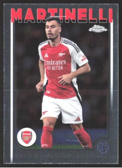 Gabriel Martinelli, Kartička, Topps Chrome UEFA Club Competitions 2024-2025, BASE