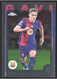 Gavi, Kartička, Topps Chrome UEFA Club Competitions 2024-2025, BASE