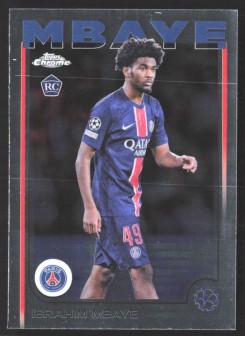 Ibrahim Mbaye, Kartička, Topps Chrome UEFA Club Competitions 2024-2025, BASE