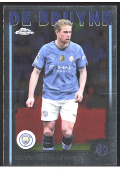 Kevin De Bruyne, Card, Topps Chrome UEFA Club Competitions 2024-2025, BASE