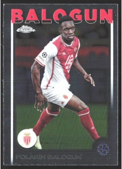 Folarin Balogun, Kartička, Topps Chrome UEFA Club Competitions 2024-2025, BASE