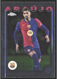 Ronald Araújo, Kartička, Topps Chrome UEFA Club Competitions 2024-2025, BASE Ronald Araújo, Kartička, Topps Chrome UEFA Club Competitions 2024-2025, BASE