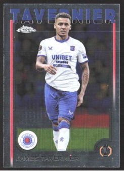 James Tavernier, Kartička, Topps Chrome UEFA Club Competitions 2024-2025, BASE