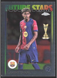 Lamine Yamal, Kartička, Topps Chrome UEFA Club Competitions 2024-2025, BASE