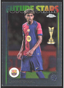 Lamine Yamal, Kartička, Topps Chrome UEFA Club Competitions 2024-2025, BASE