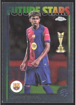 Lamine Yamal, Kartička, Topps Chrome UEFA Club Competitions 2024-2025, BASE