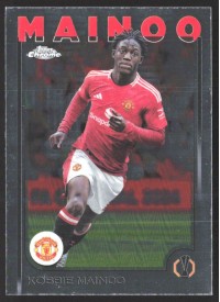 Kobbie Mainoo, Kartička, Topps Chrome UEFA Club Competitions 2024-2025, BASE