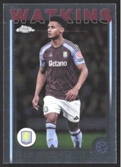 Ollie Watkins, Kartička, Topps Chrome UEFA Club Competitions 2024-2025, BASE