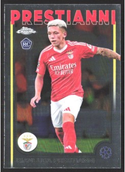 Gianluca Prestianni, Kartička, Topps Chrome UEFA Club Competitions 2024-2025, BASE