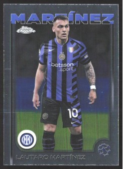 Lautaro Martínez, Kartička, Topps Chrome UEFA Club Competitions 2024-2025, BASE