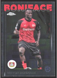 Victor Boniface, Kartička, Topps Chrome UEFA Club Competitions 2024-2025, BASE