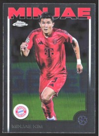 Minjae Kim, Kartička, Topps Chrome UEFA Club Competitions 2024-2025, BASE