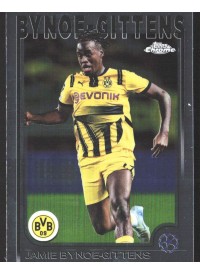 Jamie Bynoe-Gittens, Kartička, Topps Chrome UEFA Club Competitions 2024-2025, BASE Jamie Bynoe-Gittens, Kartička, Topps Chrome UEFA Club Competitions 2024-2025, BASE