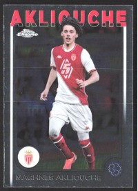 Maghnes Akliouche, Kartička, Topps Chrome UEFA Club Competitions 2024-2025, BASE