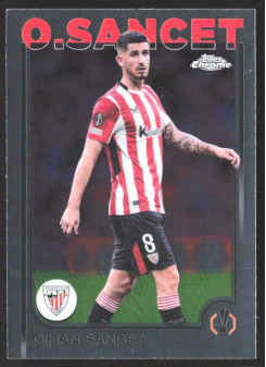 Oihan Sancet, Kartička, Topps Chrome UEFA Club Competitions 2024-2025, BASE