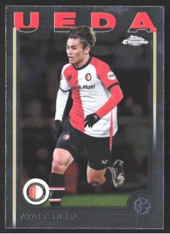 Ayase Ueda, Kartička, Topps Chrome UEFA Club Competitions 2024-2025, BASE