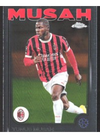 Yunus Musah, Kartička, Topps Chrome UEFA Club Competitions 2024-2025, BASE