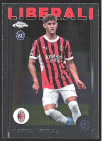 Mattia Liberali, Kartička, Topps Chrome UEFA Club Competitions 2024-2025, BASE