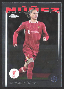 Darwin Núñez, Kartička, Topps Chrome UEFA Club Competitions 2024-2025, BASE