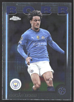Oscar Bobb, Kartička, Topps Chrome UEFA Club Competitions 2024-2025, BASE