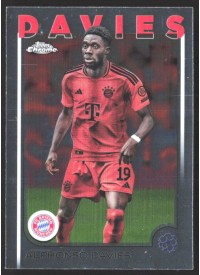 Alphonso Davies, Kartička, Topps Chrome UEFA Club Competitions 2024-2025, BASE Alphonso Davies, Kartička, Topps Chrome UEFA Club Competitions 2024-2025, BASE