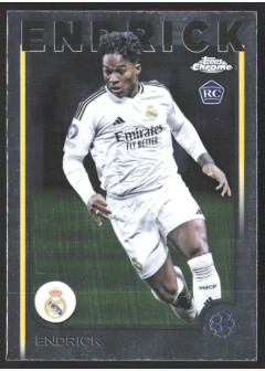 Endrick, Kartička, Topps Chrome UEFA Club Competitions 2024-2025, BASE