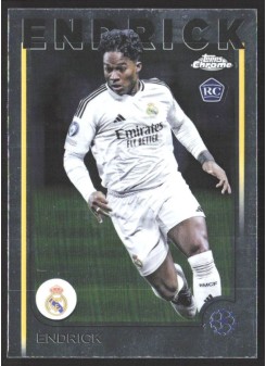 Endrick, Kartička, Topps Chrome UEFA Club Competitions 2024-2025, BASE