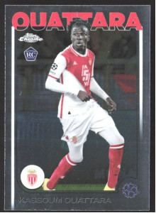 Kassoum Ouattara, Kartička, Topps Chrome UEFA Club Competitions 2024-2025, BASE