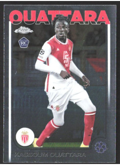Kassoum Ouattara, Kartička, Topps Chrome UEFA Club Competitions 2024-2025, BASE