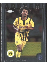Karim Adeyemi, Kartička, Topps Chrome UEFA Club Competitions 2024-2025, BASE Karim Adeyemi, Kartička, Topps Chrome UEFA Club Competitions 2024-2025, BASE