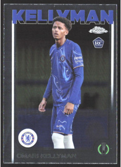 Omari Kellyman, Kartička, Topps Chrome UEFA Club Competitions 2024-2025, BASE