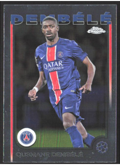 Ousmane Dembélé, Kartička, Topps Chrome UEFA Club Competitions 2024-2025, BASE