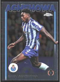 Samu Aghehowa, Kartička, Topps Chrome UEFA Club Competitions 2024-2025, BASE
