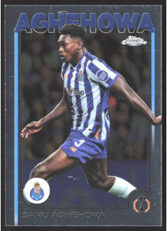 Samu Aghehowa, Kartička, Topps Chrome UEFA Club Competitions 2024-2025, BASE