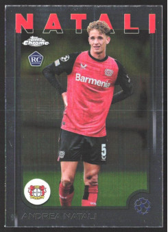 Andrea Natali, Kartička, Topps Chrome UEFA Club Competitions 2024-2025, BASE