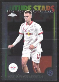 Arthur Vermeeren, Kartička, Topps Chrome UEFA Club Competitions 2024-2025, BASE