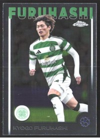 Kyogo Furuhashi, Kartička, Topps Chrome UEFA Club Competitions 2024-2025, BASE