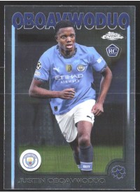 Justin Oboavwoduo, Kartička, Topps Chrome UEFA Club Competitions 2024-2025, BASE