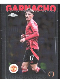 Alejandro Garnacho, Kartička, Topps Chrome UEFA Club Competitions 2024-2025, BASE