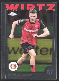 Florian Wirtz, Kartička, Topps Chrome UEFA Club Competitions 2024-2025, BASE