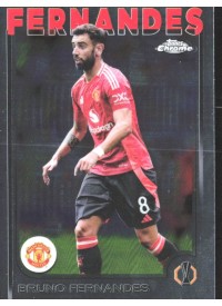 Bruno Fernandes, Kartička, Topps Chrome UEFA Club Competitions 2024-2025, BASE