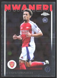 Ethan Nwaneri, Kartička, Topps Chrome UEFA Club Competitions 2024-2025, BASE