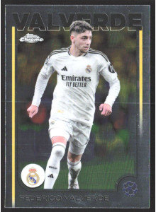 Federico Valverde, Kartička, Topps Chrome UEFA Club Competitions 2024-2025, BASE