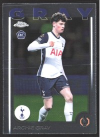 Archie Gray, Kartička, Topps Chrome UEFA Club Competitions 2024-2025, BASE