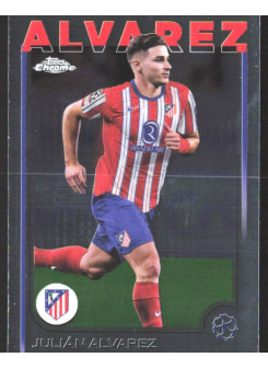 Julián Alvarez, Kartička, Topps Chrome UEFA Club Competitions 2024-2025, BASE