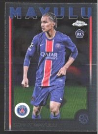 Senny Mayulu, Kartička, Topps Chrome UEFA Club Competitions 2024-2025, BASE