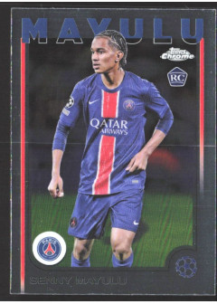 Senny Mayulu, Kartička, Topps Chrome UEFA Club Competitions 2024-2025, BASE